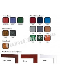 Wooden Frame Cabinet Colour Options